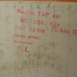 raz�tko na kartonu