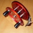 S�rie 126,pr. 90 mm,zna�en� Tokoz,bez vod�c�ho o�ka,lakovan� ,�erven� rotor i deska