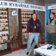 Expozice na�eho klubu ,zleva J.�apek a K. Urban �lenov� klubu